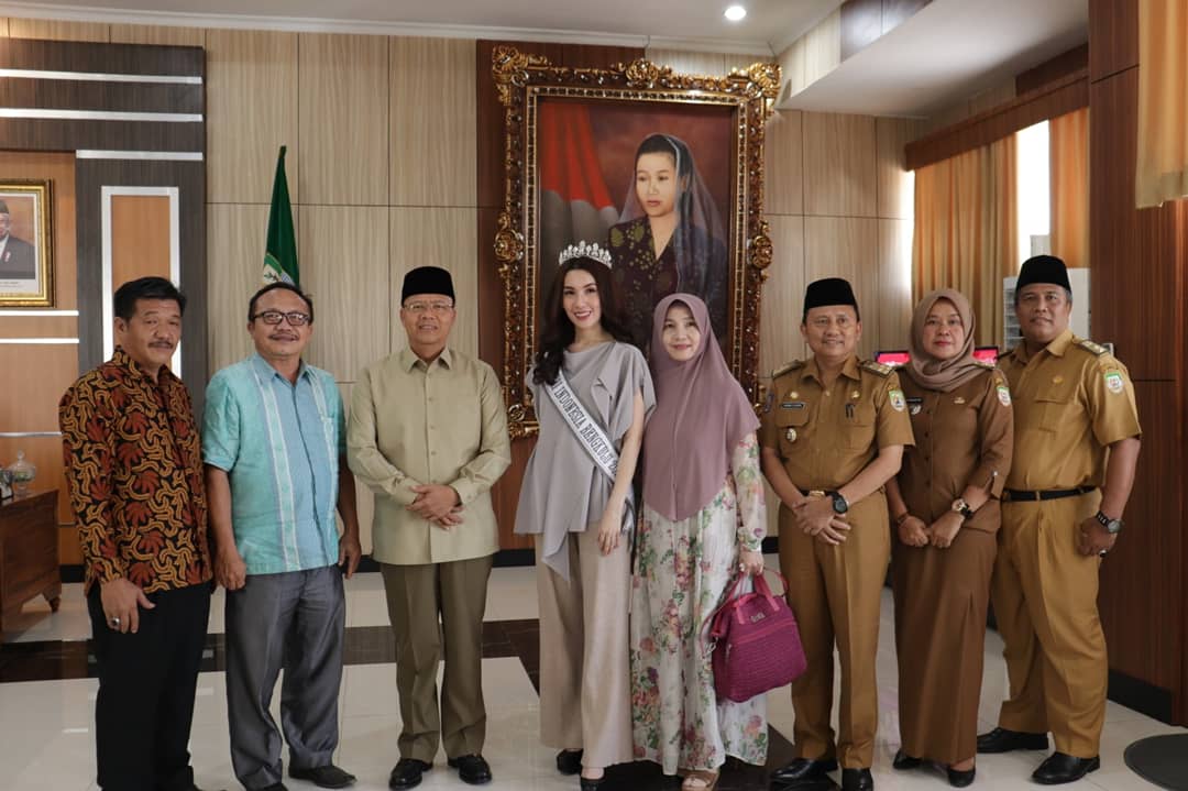Di Ajang Pemilihan Puteri Indonesia 2020, Gubernur Rohidin Titip Nama Baik Bumi Rafflesia pada Perwakilan Bengkulu