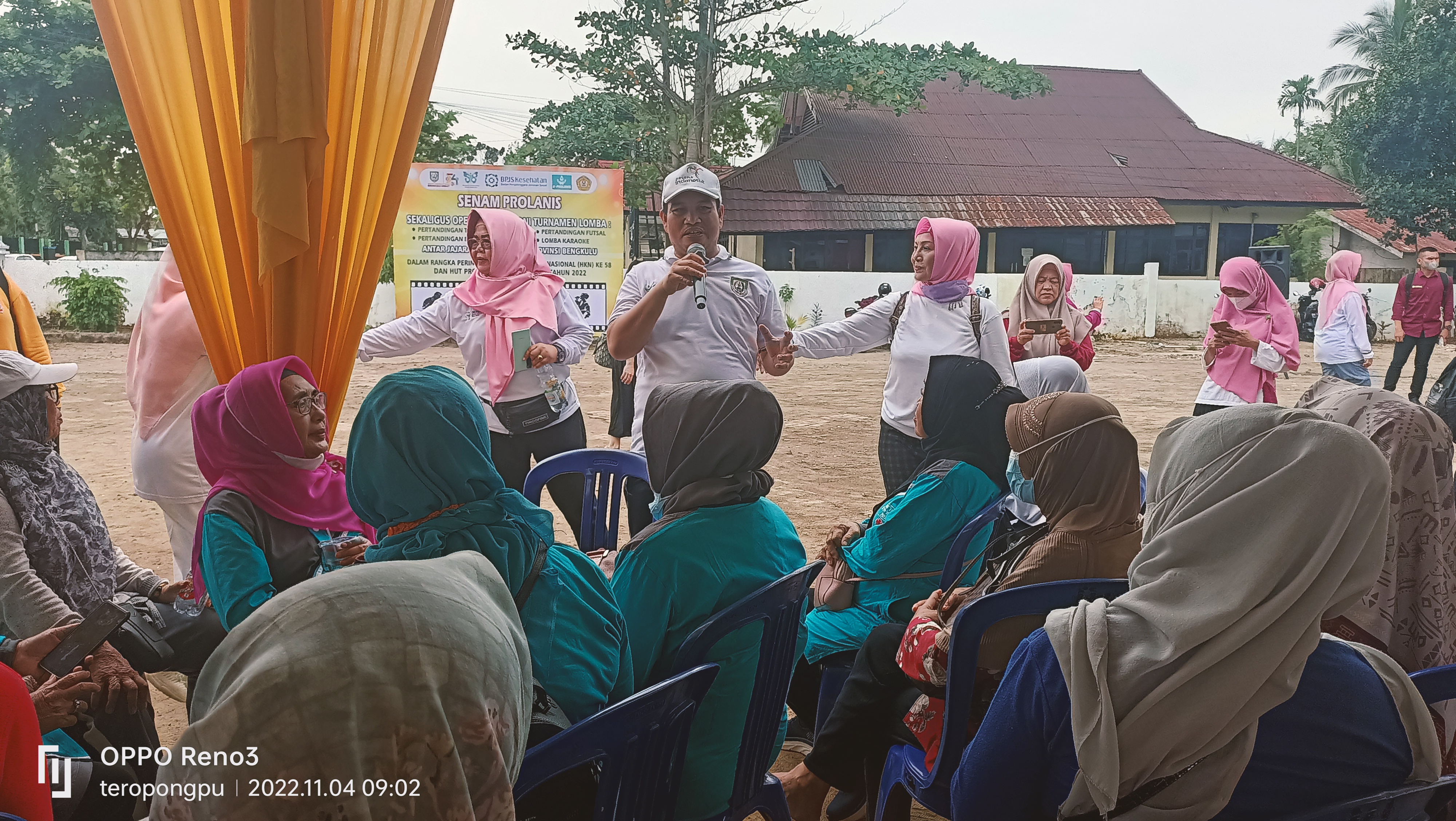  Kesehatan Nasional Ke- 58,Dinas Kesehatan Provinsi Bengkulu,Adakan Aneka Perlombaan