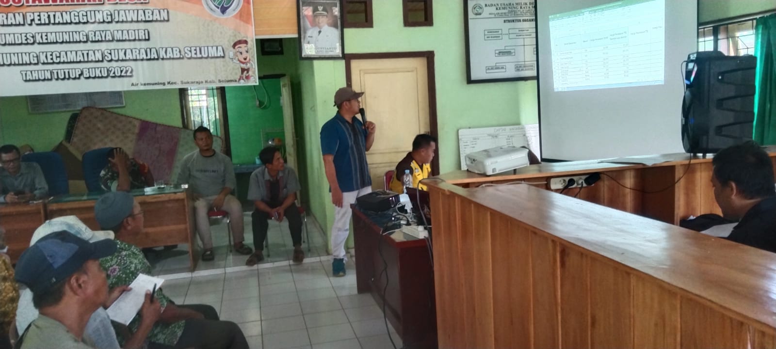Kantor Desa air Kemuning Kecamatan Sukaraja Kabupaten seluma