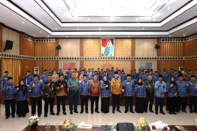 Pemkab Bengkulu Tengah Hadiri Musprov Korpri Provinsi Bengkulu.Jumat(27/9)(Rizon - teropongpublik.co.id)