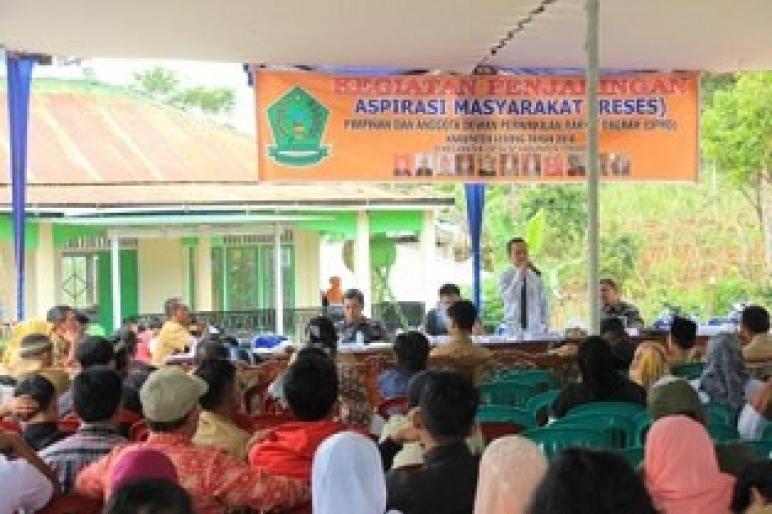 reses DPRD,Lebong,masyarakat