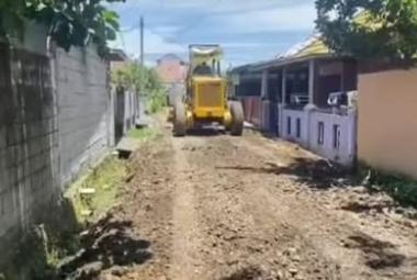 Jalan Gang di Rawa Makmur Mulai Diperbaiki, Warga Ucapkan Terima Kasih kepada Pemkot Bengkulu